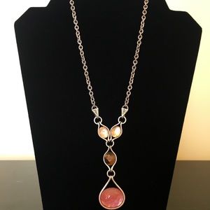 Lia Sophia 4 stone necklace